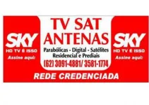 TVSAT ANTENAS antenas hd digital/sky/clarotv em Goiânia GO