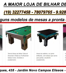 Imagem 1 da empresa BILHAR EL CONDOR - FABRICA, LOCAÇÕES E VENDAS DE MESAS DE BILHAR em Campinas SP