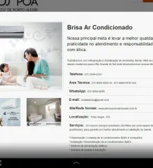 Imagem 1 da empresa BRISA AR-CONDICIONADO Climatização em Viamão RS