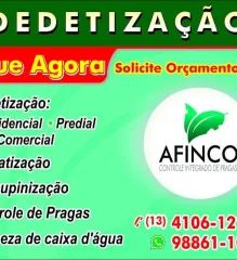 Imagem 1 da empresa DEDETIZADORA AFINCO Dedetização e Desratização em Praia Grande SP
