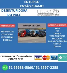 Imagem 5 da empresa DESENTUPIDORA DO VALE DESENTUPIMENTO E LIMPEZA DE FOSSA em Campo Bom RS