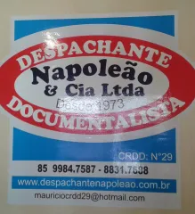 Imagem 1 da empresa DESPACHANTE DOCUMENTALISTA NAPOLEAO & CIA Despachantes em Fortaleza CE