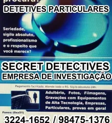 Imagem 1 da empresa DETETIVES SECRET DETECTIVES Detetives Particulares em Porto Alegre RS