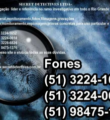 Imagem 2 da empresa DETETIVES SECRET DETECTIVES Detetives Particulares em Porto Alegre RS