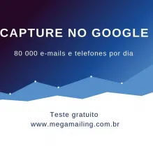 Imagem 1 da empresa EXTRATOR DE EMAILS - MEGAMAILING Publicidade e propaganda em Brasília DF