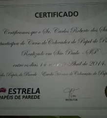 Imagem 1 da empresa INSTALADOR E COLOCADOR DE PAPEL DE PAREDE Papel de Parede - Lojas em Guarujá SP