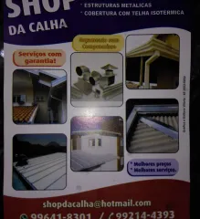 Imagem 1 da empresa SHOP DA CALHA Calhas e Rufos em Cuiabá MT