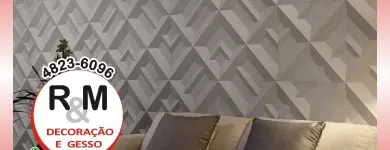 Imagem 6 da empresa A RM GESSO E DECORAÇÃO Gesso - Decoração em Ribeirão Pires SP
