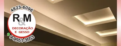 Imagem 12 da empresa A RM GESSO E DECORAÇÃO Gesso - Decoração em Ribeirão Pires SP