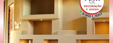 Imagem 23 da empresa A RM GESSO E DECORAÇÃO Gesso - Decoração em Ribeirão Pires SP