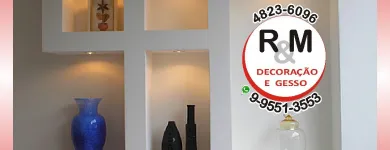 Imagem 25 da empresa A RM GESSO E DECORAÇÃO Gesso - Decoração em Ribeirão Pires SP