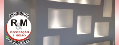 Imagem 26 da empresa A RM GESSO E DECORAÇÃO Gesso - Decoração em Ribeirão Pires SP