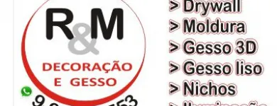 Imagem 38 da empresa A RM GESSO E DECORAÇÃO Gesso - Decoração em Ribeirão Pires SP