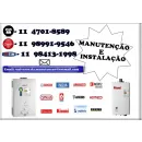MANUTENÇÃO DE AQUECEDORES - UNIVERSO DA MANUTENÇÃO Aquecedores - Instalações em Taboão Da Serra SP
