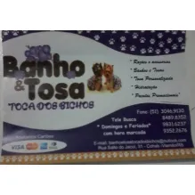 BANHO E TOSA TOCA DOS BICHOS