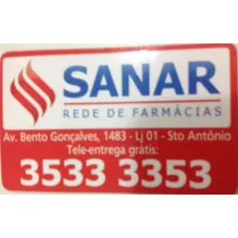 FARMÁCIA SANAR SANTO ANTÔNIO