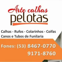 ARTE CALHAS PELOTAS
