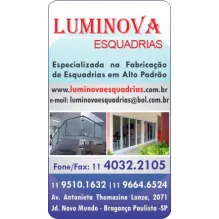 LUMINOVA ESQUADRIAS