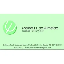 MELINA NUNES DE ALMEIDA - PSICÓLOGA