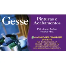 GESSEPINTURAS E ACABAMENTOS