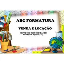 ABC FORMATURA LOCAÇÃO E VENDA DE ROUPAS INFANTIL