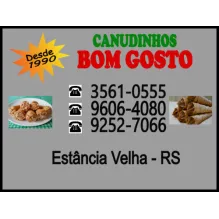 CANUDINHOS BOM GOSTO