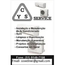 C Y S INSTALAÇÃO E MANUTENÇÃO DE AR SPLIT